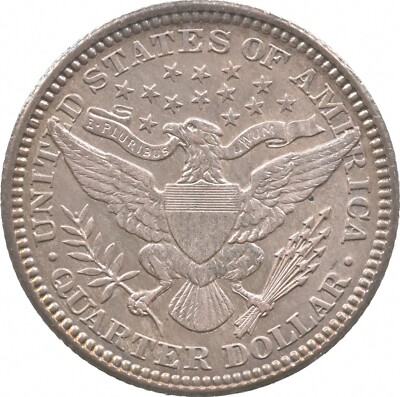 1907 Barber Quarter *4759 | eBay