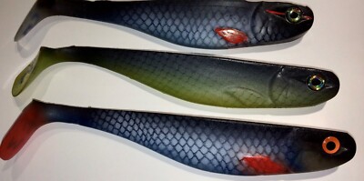 4.5 Realistic T-Tail Swimbait Soft Plastic Lure Mold - Open Pour Desi – BAIT NEST