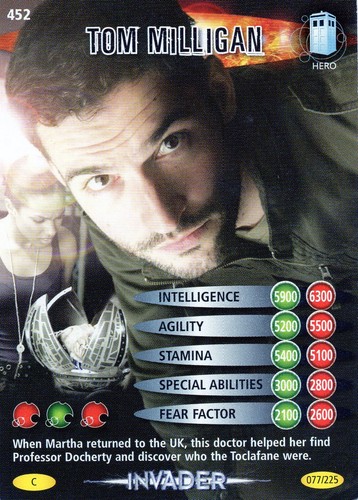 Doctor Who Battles In Time Individual Trading Cards ( Cards 351 to 600 ) - Picture 101 of 248
