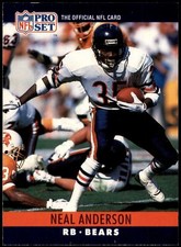 Neal Anderson #49 1990 Pro Set