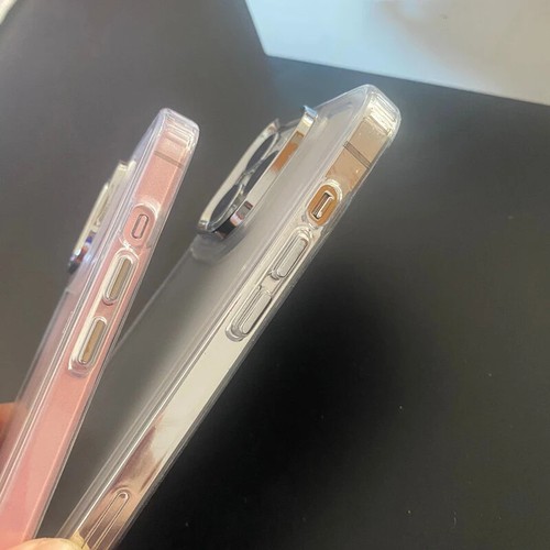 Marco de TPU a prueba de golpes parachoques para iPhone 12 13 14 15 Pro max Plus protección de lentes - Imagen 8 de 19