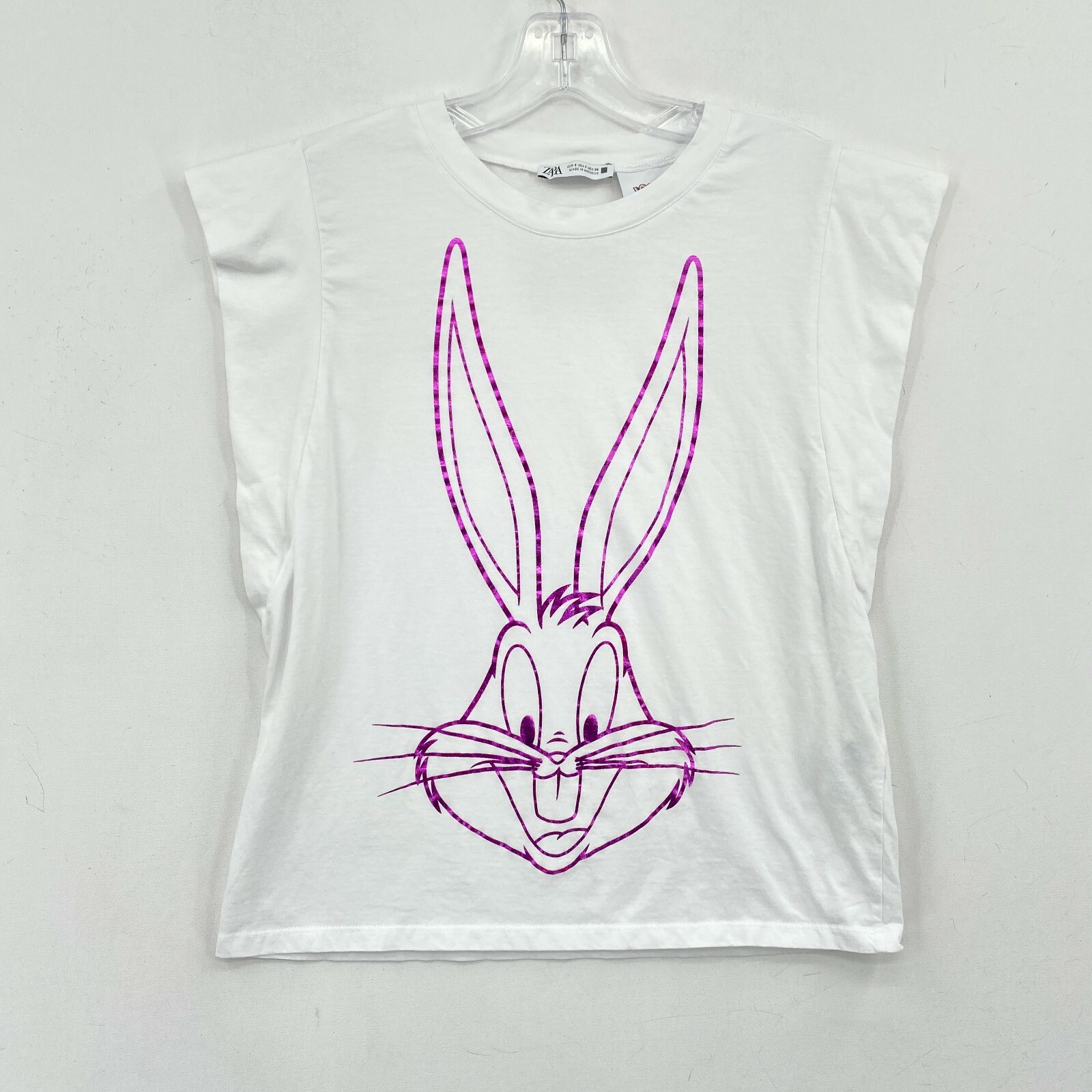 Zara x Looney Tunes Bugs Bunny TShirt Top Womens Sma… Gem
