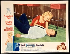 THAT FUNNY FEELING Orig Movie Lobby Card Poster Pretty Sandra Dee Bobby Darin