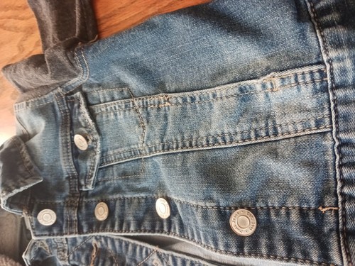 Mudd Girls Size 7 Hooded Denim Jacket - Picture 8 of 11