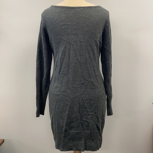 Xhilaration Fox Face Intarsia Knit Sweater Tunic Dress juniors medium - Picture 3 of 5