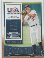 2015 Panini Contenders #2 Corey Seager LOS ANGELES DODGERS TEAM USA base card 23