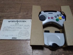 Sega Saturn Wireless Controller Pad Receiver Set HSS-0116 SS  Boxed Japan Tested