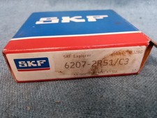 SKF 6207-2RS1/C3 Shielded Deep Groove Ball Bearing 35 x 72 x 17mm NEW