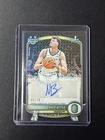 2025 Bowman Chrome Nate Bittle 1st Bowman Black Mojo Autograph 05/10 Oregon
