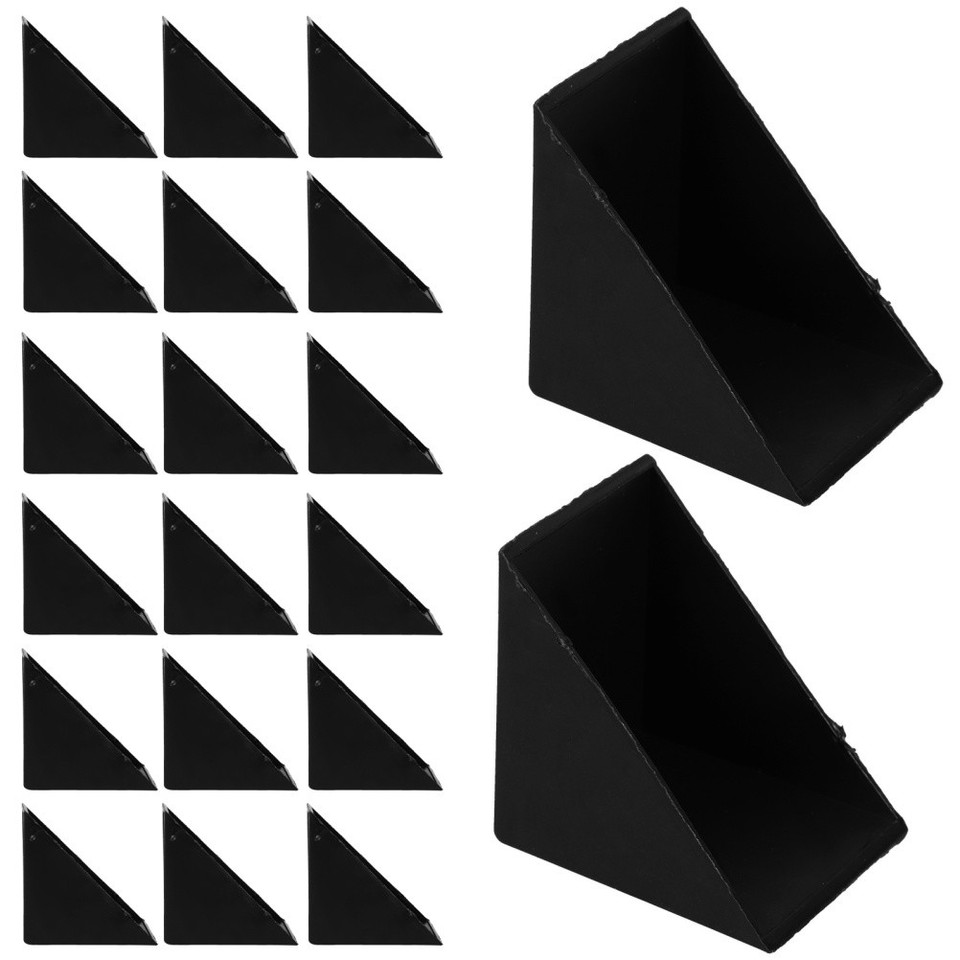 6 pièces de protections d'angle en aluminium