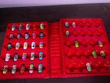 Mighty Beanz Lot of 30 With Red Carrying Case 2003  2010 Series