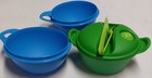 Tupperware Odd Lot- 2 Thatsa Bowls No Lids, Hot Food On the Go Bowl Set No Spoon — photo 1