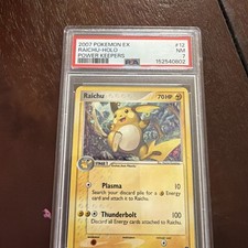 Pokémon TCG Raichu EX Power Keepers Holo Card 12/108 on eBay