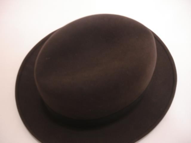 Vtg 1950's USA Men's sz 7 1/4 Dobbs Twenty Felt Hat Fifth Avenue New York + Box image 6