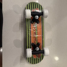 Mini Skateboard Double Kick Complete Deck Board Skate Cruiser Wood Kids 17"