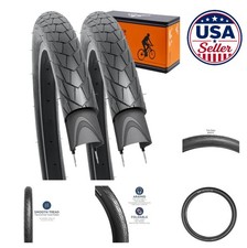 26 Inch Bike Tires 26x2.0 Folding Road 60TPI Nylon Puncture Resistant 30-50 PSI