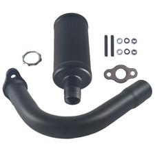 Exhaust Muffler Pipe for 2 stroke 49cc 60cc 66cc 80cc Gas Motorized Bicycle