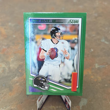 2025 Panini Score Green Parallel Trent Dilfer #252 Baltimore Ravens