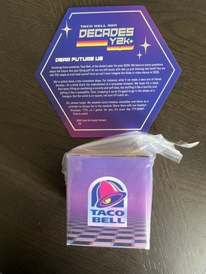 Taco Bell Decades Y2K Watch - SEALED 1/500