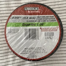Lincoln Electric | SuperARC L-56 | .030" Mild Steel MIG Wire |  2lb 