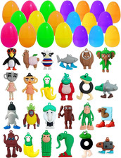 24Pcs Prefilled Easter Eggs with Italian Brainrot Toys inside - Easter Basket St