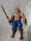 Loose Adventures Of He Man Battle Punch Figure 1989 Mattel Vintage Sword