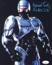 Richard Eden signed 8x10 Photo Alex Murphy RoboCop JSA Authentication