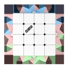 Magnetic Macaron Color Speed Cube 2x2 3x3 4x4 5x5 6x6 7x7 Stickerless Toy