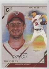2017 Topps Gallery Masterpieces Max Scherzer #MP-5 s1i