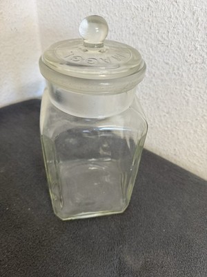 Maggi Glas Vorratsglas mit Deckel Bonbonglas Vintage 50er 60er Jahre Groß