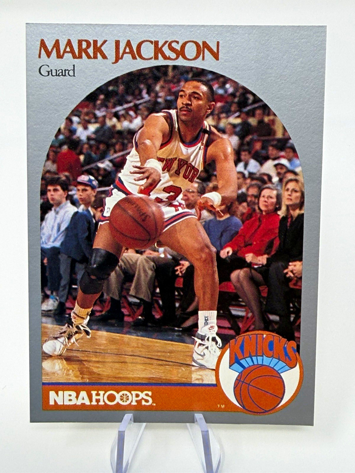 NBA Hoops 1990-91 Mark Jackson #205 "Famous" Menendez Brothers BG