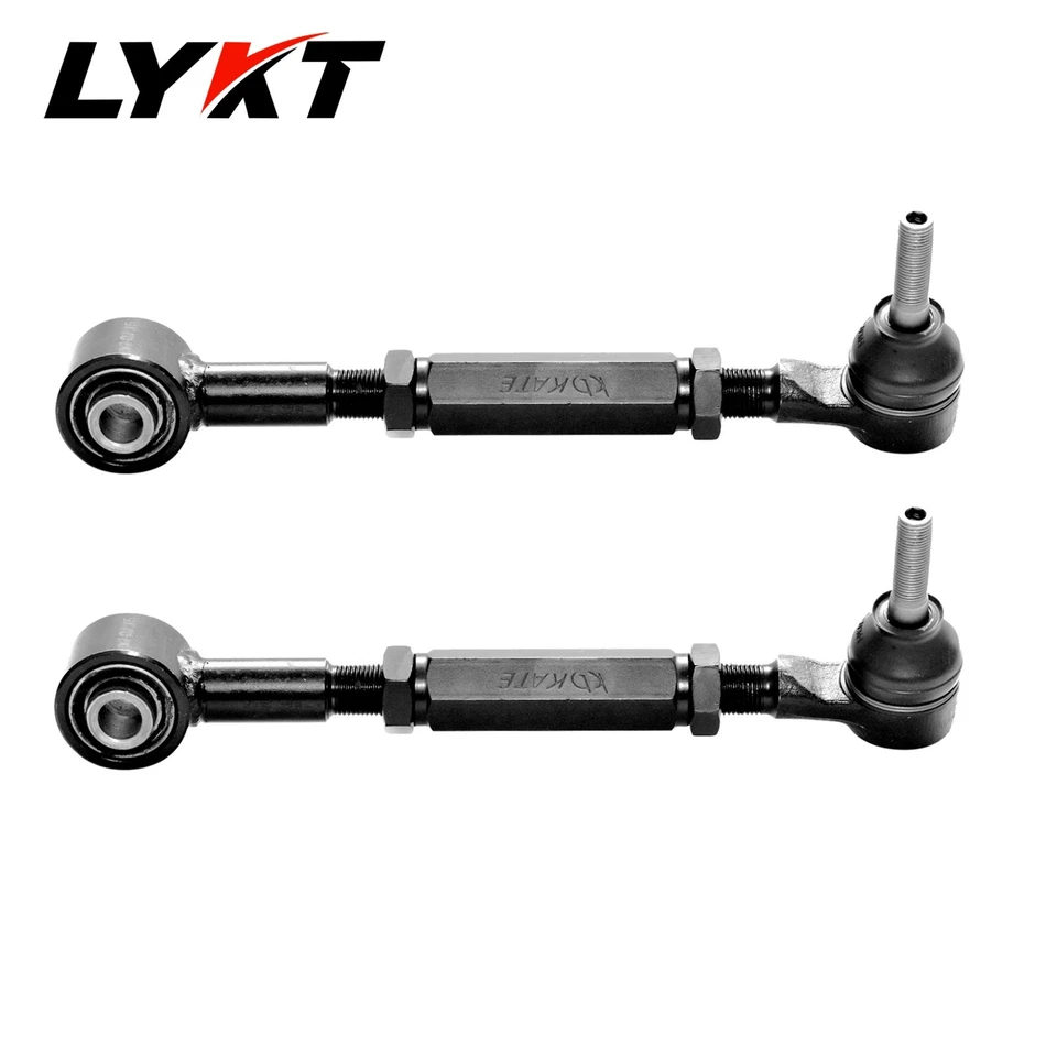 LYKT 2pcs Adjustable Arms Alignment Rear Toe Kit for Subaru、Scion FR-S、Toyota 86 - Image 3 of 4