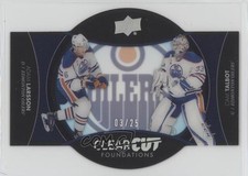 2017 Upper Deck Clear Cut Foundations 3/25 Adam Larsson Cam Talbot #CCF-12 0c3