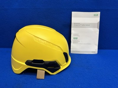 MSA V-Gard H2  No Vent Safety Helmet - 10242637 (YELLOW)