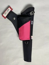 Vintage Neet Hip Youth Quiver Pink Black USA Archery Arrow Holder NOS Old Stock