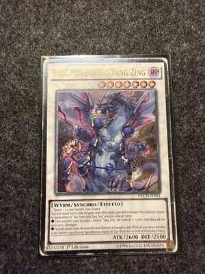 YuGiOh! Yazi, Evil of the Yang Zing NECH-IT051 Ultimate Rare 1st Ed