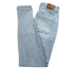 Judy Blue Womens 5/27 High Rise Cuffed Jogger Jeans Tie Waist Stretch JB88691