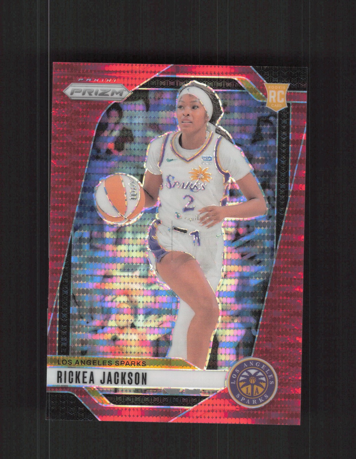 2024 Panini Prizm WNBA #60 Rickea Jackson Red Prizms #/299