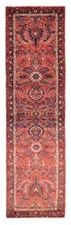 Vintage Hand-knotted Runner Rug 2'6" x 9'4" Traditional Oriental Wool Carpet