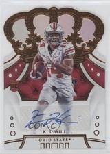 2020 Panini Chronicles Draft Picks Crown Royale Signatures KJ Hill #63 Auto 0gm4