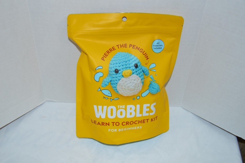 The Woobles Pierre the Penguin Petit Crochet Kit NEW Wobbles
