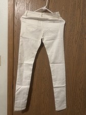 Elegant Deluxe White Jeans Siz36