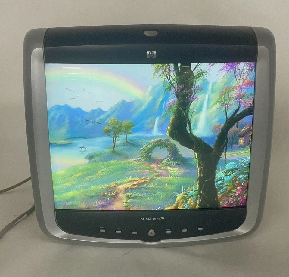 HP Pavillion MX70 CRT VGA Computer Monitor 1280x1024 Tested No Stand - Image 2 of 4