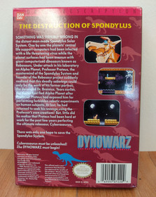 nr MINTY BOX CIB Dynowarz complete in nintendo nes Very nice collector lot CLEAN