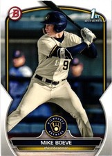 2023 Bowman Draft - Mike Boeve #BD-192 (RC)