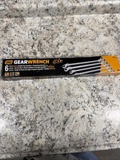 Gearwrench Metric Double Flex Ratcheting Wrench Set 90t Automotive Tools