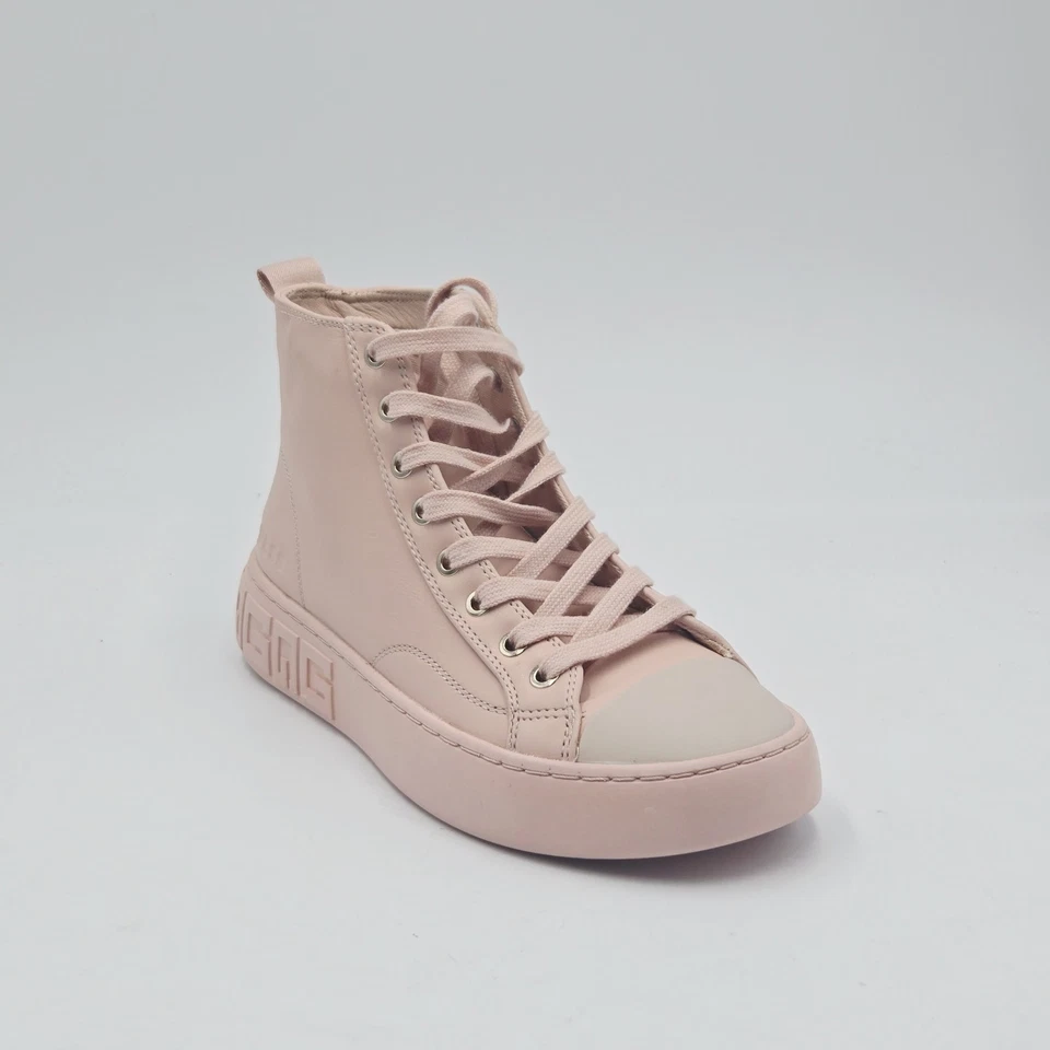 Zapatos De Mujer Guess 36 FL5IVY Zapatillas Rosa De Cuero Goma 02MAD - Imagen 2 de 4