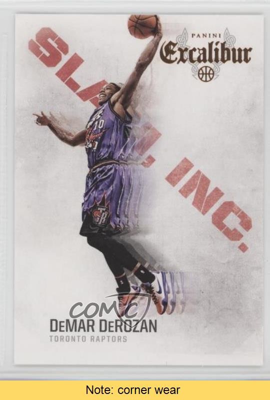 2014-15 Panini Excalibur Slam Inc DeMar DeRozan #5 READ 3c7