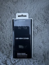 SAMSUNG GALAXY NOTE 10 NOTE 10 5G OFFICIAL LED VIEW COVER CASE BLACK