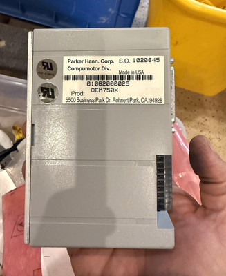 Parker OEM750X Stepper Drive Controller, Single Axis 24V Bipolar, 1 Axis